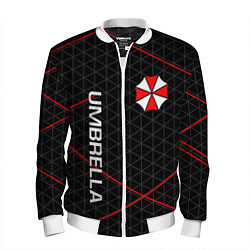 Бомбер мужской UMBRELLA CORP, цвет: 3D-белый