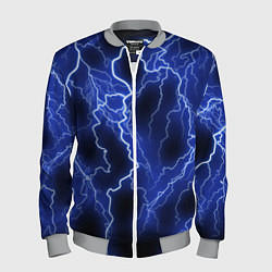Бомбер мужской МОЛНИЯ NEON, цвет: 3D-меланж