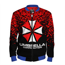 Бомбер мужской Umbrella Corporation, цвет: 3D-синий