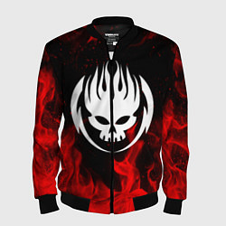 Бомбер мужской THE OFFSPRING, цвет: 3D-черный