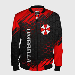 Бомбер мужской UMBRELLA CORP, цвет: 3D-черный
