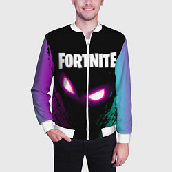 Бомбер мужской FORTNITE, цвет: 3D-белый — фото 2