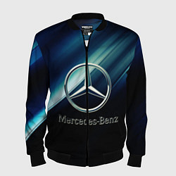 Бомбер мужской Mercedes, цвет: 3D-черный