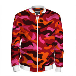 Мужской бомбер CAMOUFLAGE RED