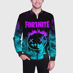 Бомбер мужской FORTNITE X TRAVIS SCOTT, цвет: 3D-черный — фото 2