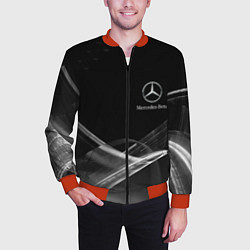 Бомбер мужской MERCEDES, цвет: 3D-красный — фото 2