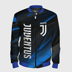Бомбер мужской JUVENTUS, цвет: 3D-синий