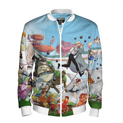 Мужской бомбер Studio Ghibli