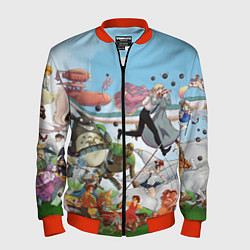 Мужской бомбер Studio Ghibli