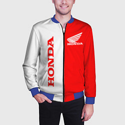Бомбер мужской HONDA, цвет: 3D-синий — фото 2