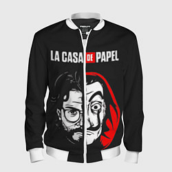 Мужской бомбер La casa de papel