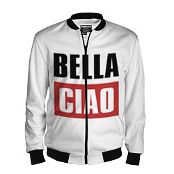 Бомбер мужской Bella Ciao, цвет: 3D-черный