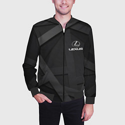 Бомбер мужской LEXUS, цвет: 3D-черный — фото 2