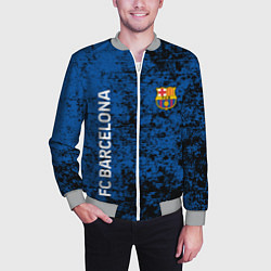 Бомбер мужской BARSELONA, цвет: 3D-меланж — фото 2
