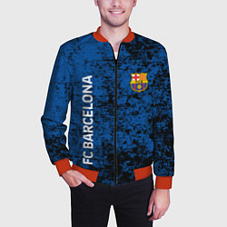 Бомбер мужской BARSELONA, цвет: 3D-красный — фото 2