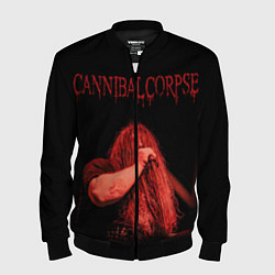 Бомбер мужской Cannibal Corpse 6, цвет: 3D-черный