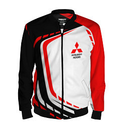 Бомбер мужской Mitsubishi EVO Uniform, цвет: 3D-черный