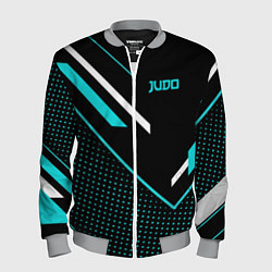 Бомбер мужской Judo, цвет: 3D-меланж
