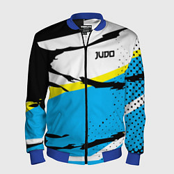 Бомбер мужской Judo, цвет: 3D-синий