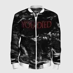 Мужской бомбер YOU DIED