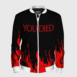 Мужской бомбер YOU DIED