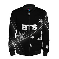 Бомбер мужской BTS бойбенд Stars, цвет: 3D-черный