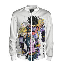 Бомбер мужской JOJO, цвет: 3D-белый