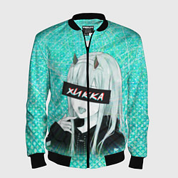 Бомбер мужской Zero Two Хикка, цвет: 3D-черный