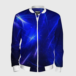 Мужской бомбер Космический вихрь