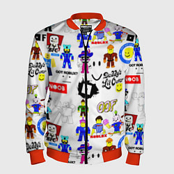 Бомбер мужской ROBLOX, цвет: 3D-красный