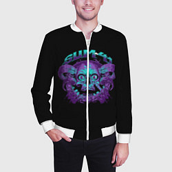 Бомбер мужской Sum 41, цвет: 3D-белый — фото 2