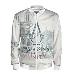 Бомбер мужской Assassin’s Creed Unity, цвет: 3D-белый