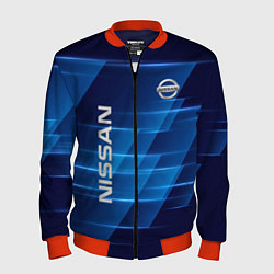 Бомбер мужской Nissan, цвет: 3D-красный