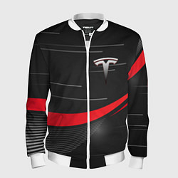 Мужской бомбер TESLA ABSTRACT ТЕСЛА СПОРТ