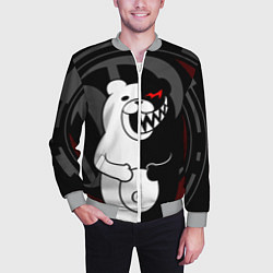Бомбер мужской MONOKUMA МОНОКУМА DANGANRO, цвет: 3D-меланж — фото 2