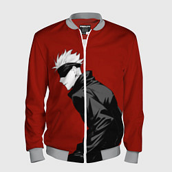 Мужской бомбер Годжо Магическая Битва арт02