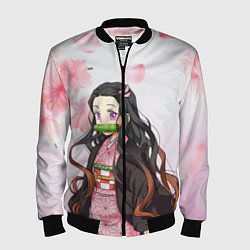 Бомбер мужской НЕЗУКА NEZUKO, цвет: 3D-черный