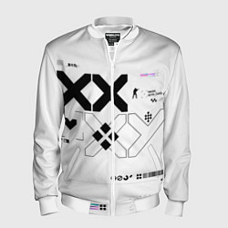 Мужской бомбер Desert Eagle: Printstream White