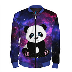 Бомбер мужской Space Panda, цвет: 3D-синий