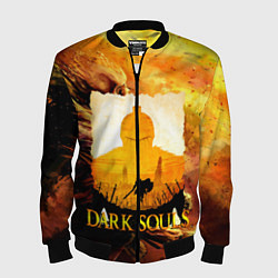 Бомбер мужской DARKSOULS SKULL&MAGIC, цвет: 3D-черный