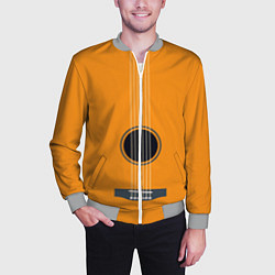 Бомбер мужской ГИТАРА, цвет: 3D-меланж — фото 2