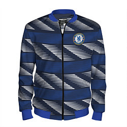 Бомбер мужской FC Chelsea Breathe Training Top 202122, цвет: 3D-синий