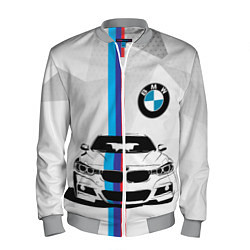 Бомбер мужской BMW БМВ M PERFORMANCE, цвет: 3D-меланж