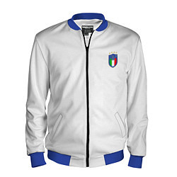 Бомбер мужской Сборная Италии, цвет: 3D-синий