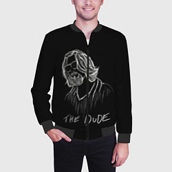 Бомбер мужской THE DUDE Большой Лебовски, цвет: 3D-черный — фото 2