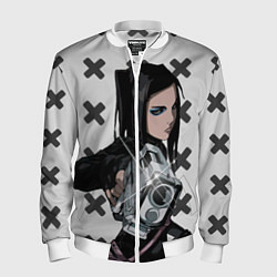 Бомбер мужской Риэл Мэйер из Эрго Прокси, цвет: 3D-белый