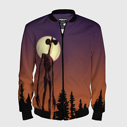Бомбер мужской Gradient Forest Siren Head, цвет: 3D-черный