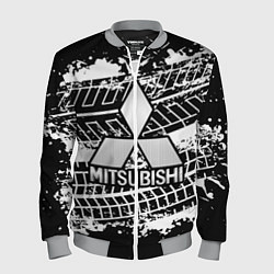 Мужской бомбер MITSUBISHI СЛЕДЫ ШИН