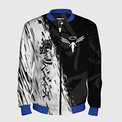 Бомбер мужской ТОКИЙСКИЕ МСТИТЕЛИ WALHALLA КЛАН, цвет: 3D-синий