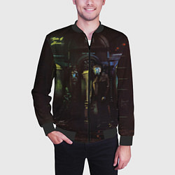 Бомбер мужской MARKUL SENSE OF HUMAN, цвет: 3D-черный — фото 2